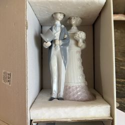 Lladro Figurines Wedding Couple Retired From Madrid