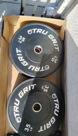 Bumper Plates 35 lbs pair