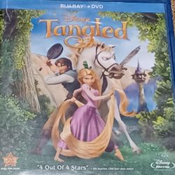 Disney Blu Ray Tangled Princess 2010 Cartoon Movie Show Levi Moore