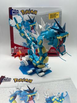 MEGA Pokémon Magikarp & Gyarados Evolution Set (100% Complete w/ Box)