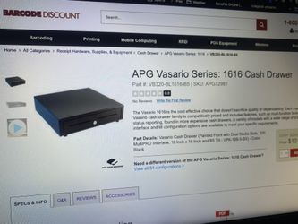 APG VasarÃo 1616 Cash Drawer