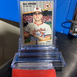1989 Fleer Billy Ripken Famous Error Card # 616