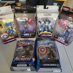 Marvel Legends Captain America Lot