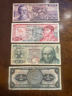 🇲🇽💶Dinero de Mexico 💶🇲🇽