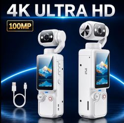 4K VLOGGING CAMERA WITH STABILIZER