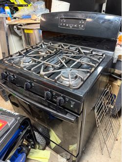 5-burner GE gas stove
