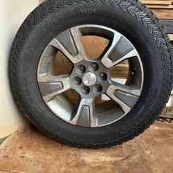 Chevrolet Truck Original Tires With Rims 