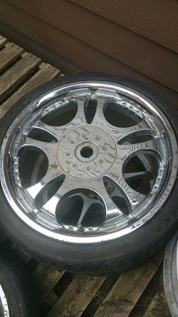 17" Solid Chrome Wheels