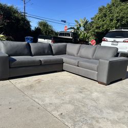 Gray Sectional Sofa Couch