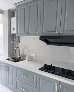 Grey Shaker Cabinets