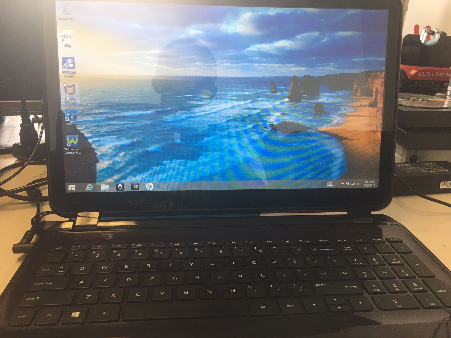 HP 15 Touch Screen Windows 10 operating System
