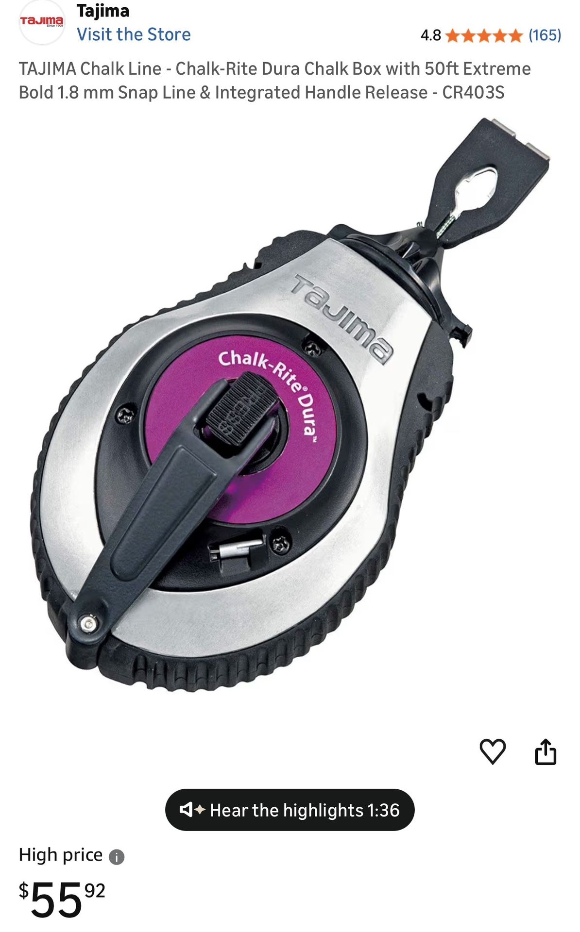 TAJIMA Chalk Line