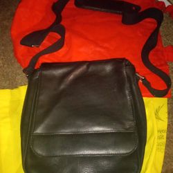 Pelle Studio Leather Messenger Bag 