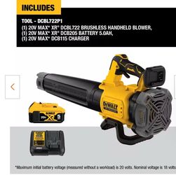 Dewalt blower