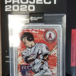 2020 Project Mike Trout Iconic Rookie Card GOAT!