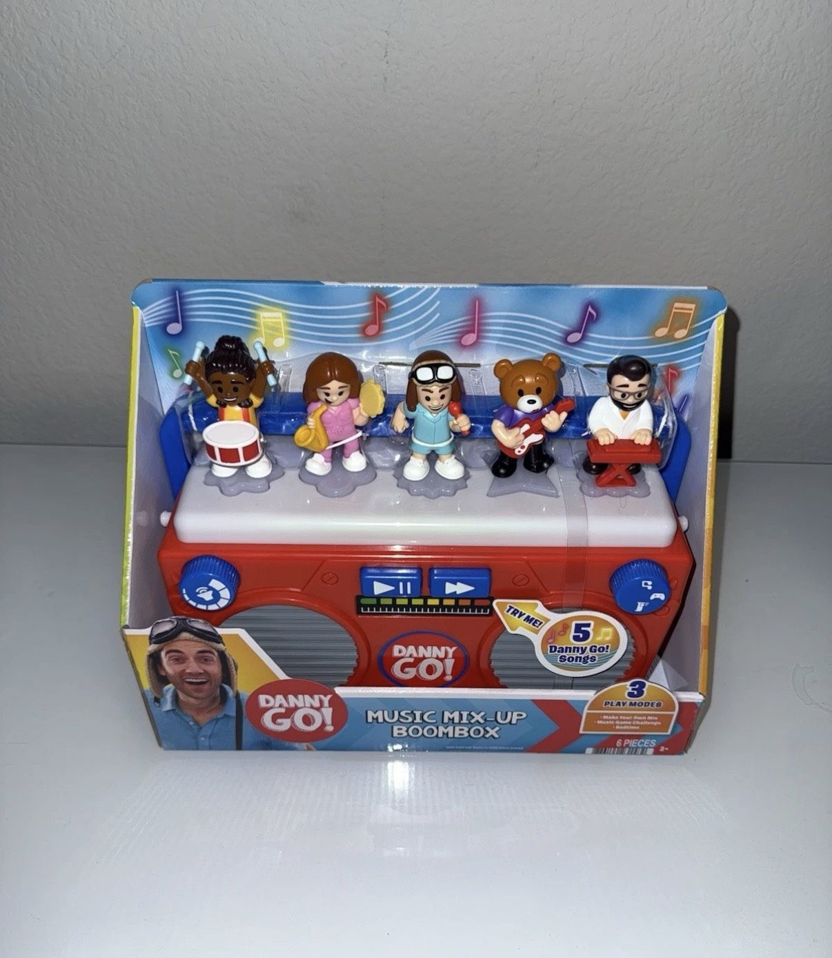 Danny Go! Music Mix-Up Boombox - Interactive Toy with Lights and Sounds for Kids