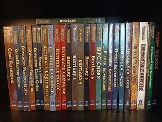 Pathfinder 3.5 RPG - lot of 28 books