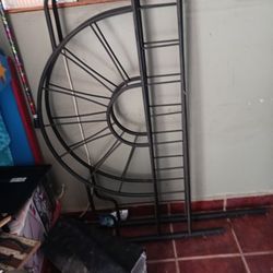 Cama Queen Sin Colchón De Metal