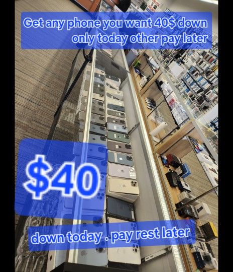 Pay 40$ Today Pay Weekly Rest