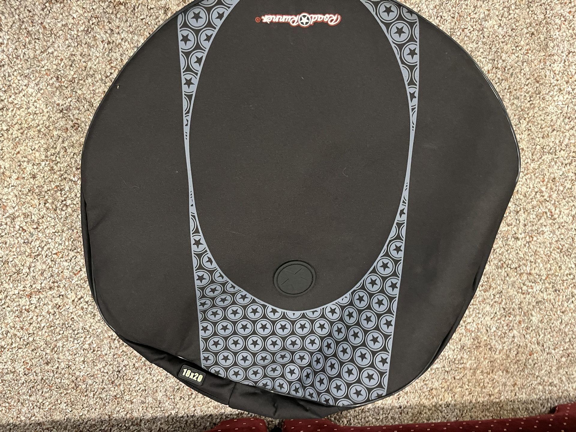 Road Runner padded bass drum soft case with padded liner