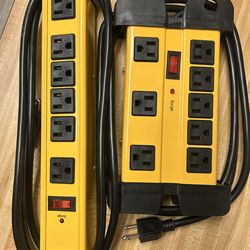 New 2pcs Commercial Garage Shop Surge Protectors