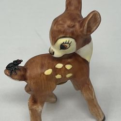 Vintage German Goebel Disney Bambi With Bug On Its Tail