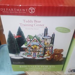 Department 56 - Teddy Bear Training Center