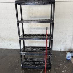 Storage shelving units 5 tier racks