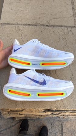 New Nike Vomero premium running shoes white lapis orange Men’s 10.5 11.5