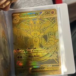 Pokemon Card  Mega Lucario Ex 
