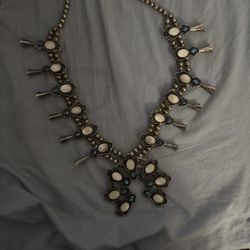 Native American Squash blossom Necklace