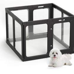 Acrylic Dog Playpen Indoor