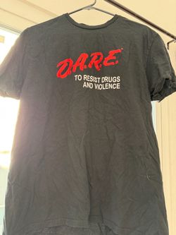 D.A.R.E. Graphic T-Shirt Black