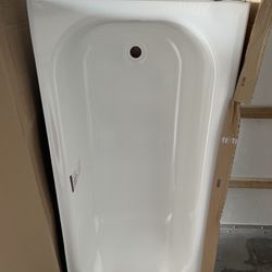 Bootz Industries Aloha 60 in. x 30 in. Alcove Soaking Bathtub with Right Drain in White 