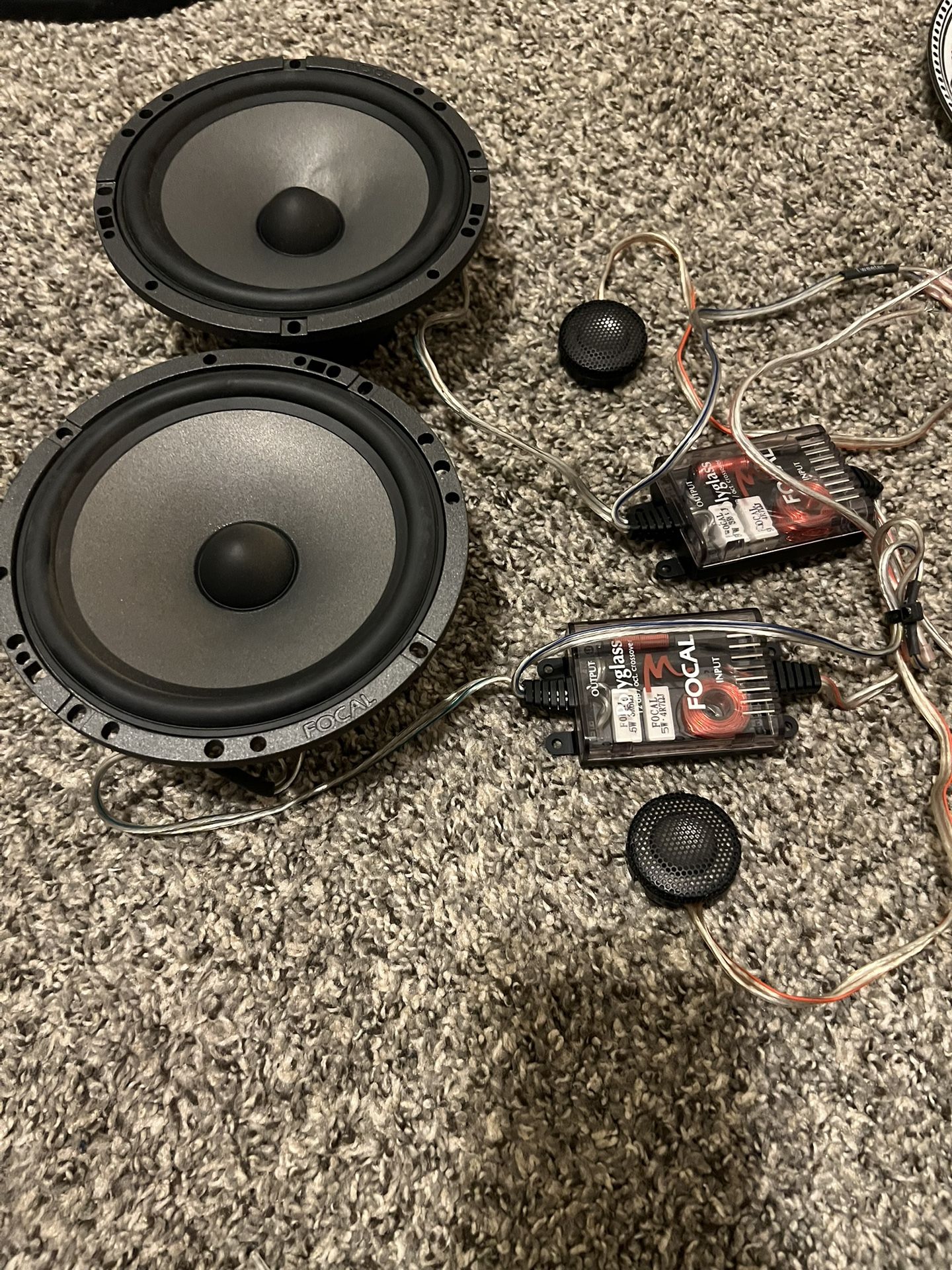 6.5 Focal Polyglass Speaker Components