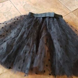 Black tulle skirt small/medium