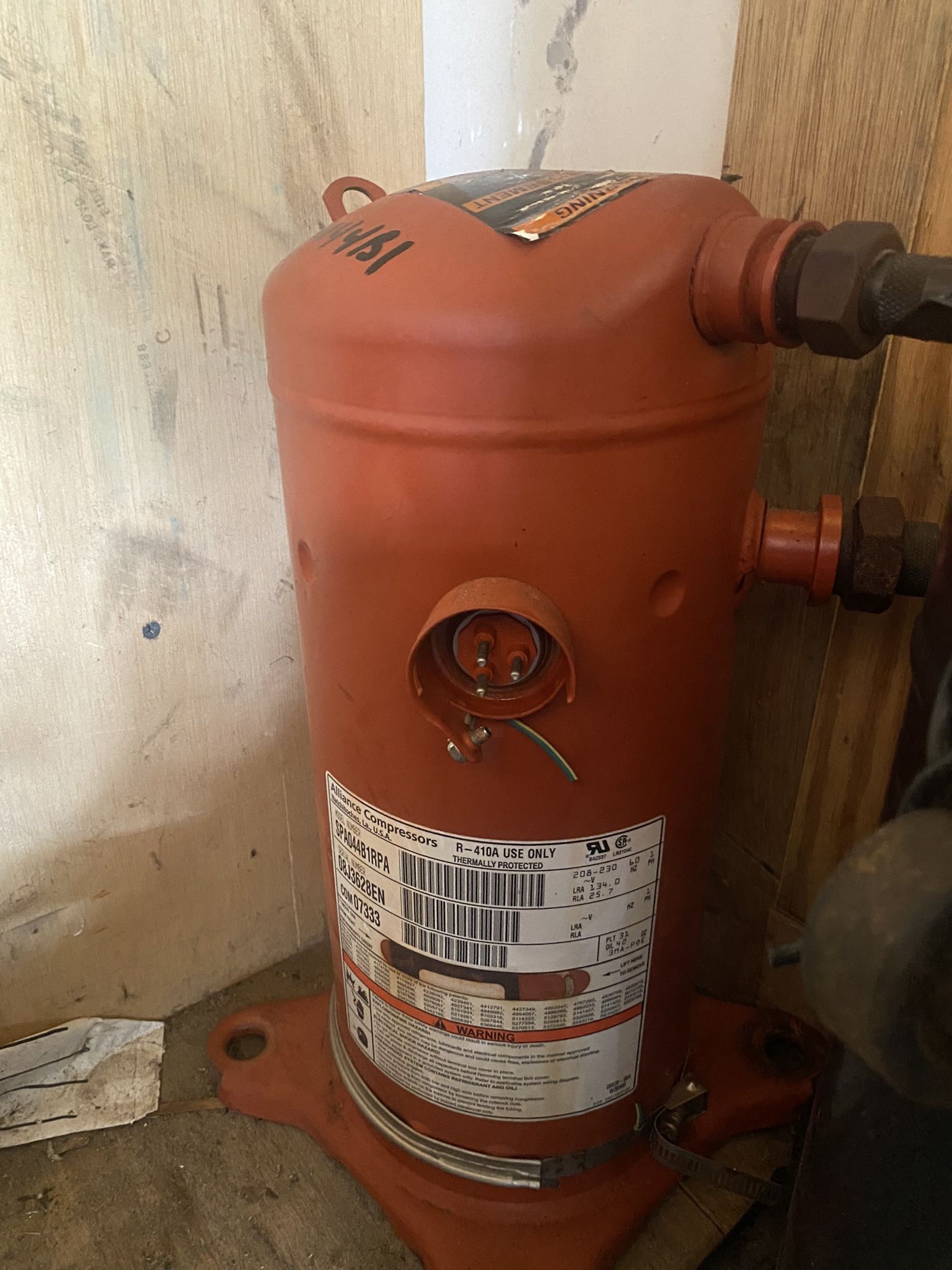 Trane ,American Standard 3.5hp Compressor