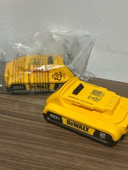 2 New Dewalt 2.0ah Batteries