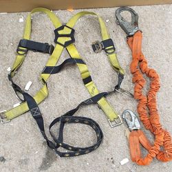 GUARDIAN HARNESS AND SAFETY CABLE USED