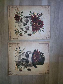 Skull Picture Art Set