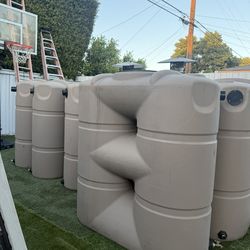 Slim Line Rain Harvesting Tan (265 Gal.)