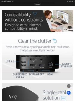 HP G5 100w docking station