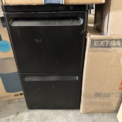 Black Metal Filing Cabinets $60 Each