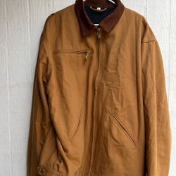 Canvas Jacket Men's Size XXL Brown.   JB.  HUNT 