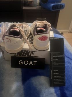 Travis Scott × Air Jordan 1 Low OG TD 'Reverse Mocha'