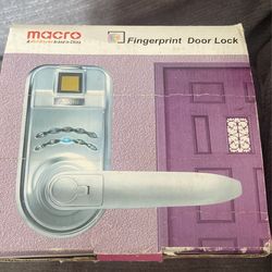 Macro Fingerprint Door Lock