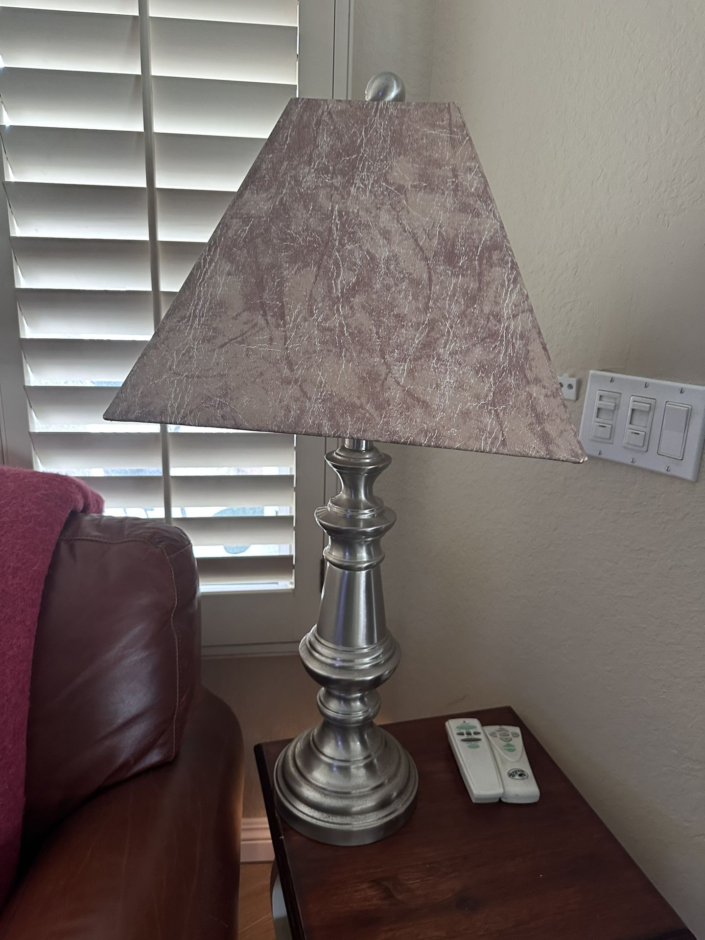 Lamp end table 