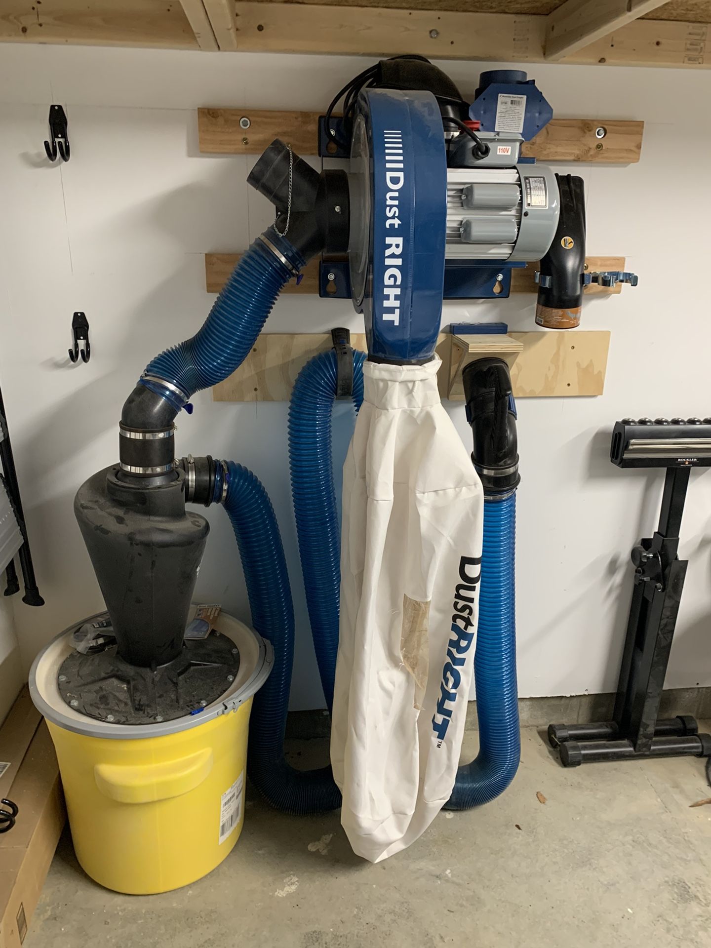 Dust Right (Rockler) 1250 CFM Dust Collection System