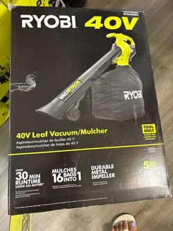 Ryobi 40V Leaf Mulcher