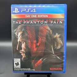 Playstation 4 Metal Gear V The Phantom Pain ( Complete  With Map ) 